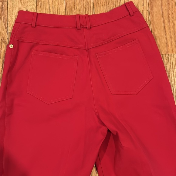 St. John Sport Essentials by Marie Gray Red Pant Trouser - Picture 8 of 9